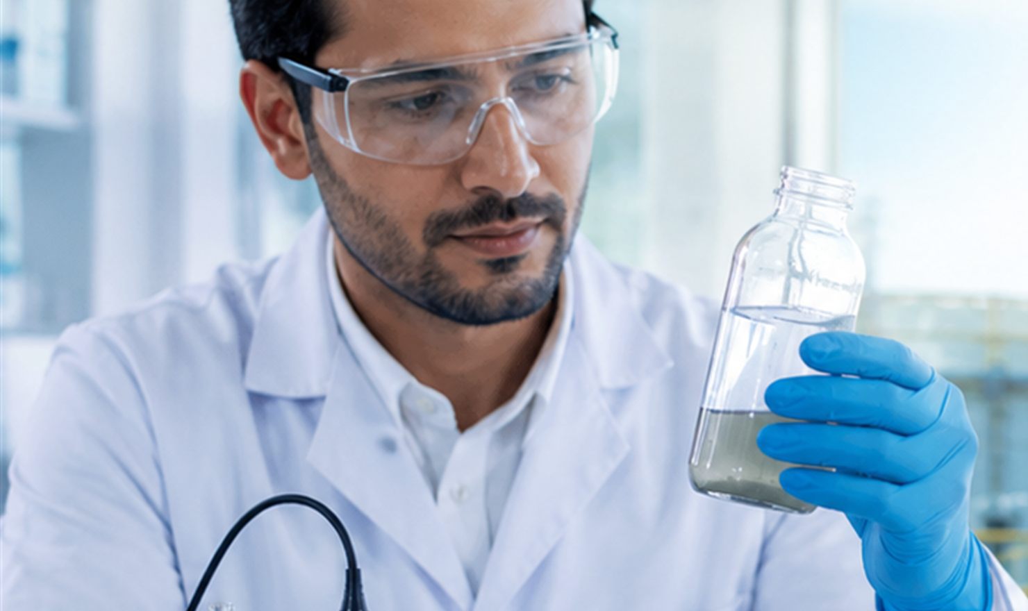 Industrial wastewater effluent testing and sampling